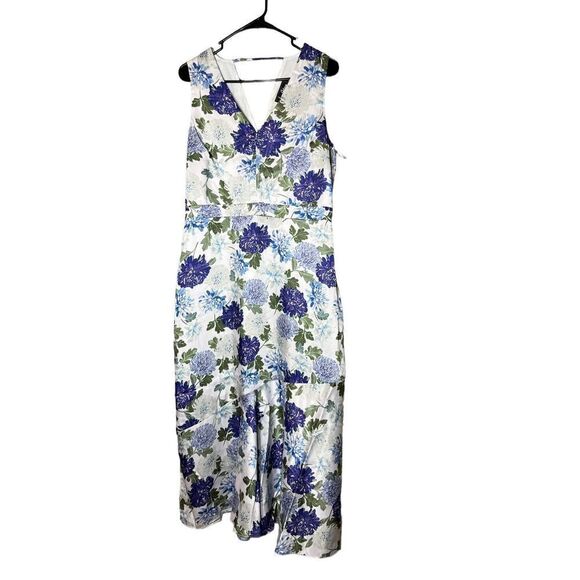 Sam Edelman Women’s Floral Print Maxi Dress Size Large - Picture 1 of 11